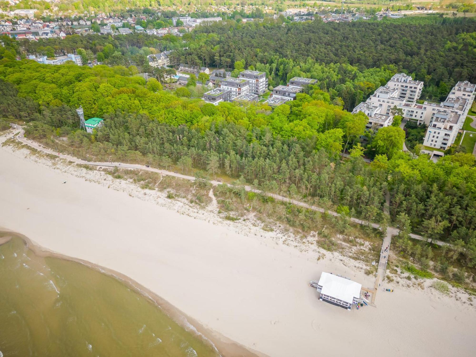 Golden Dune 100M Od Plazy Miedzyzdroje Exteriör bild